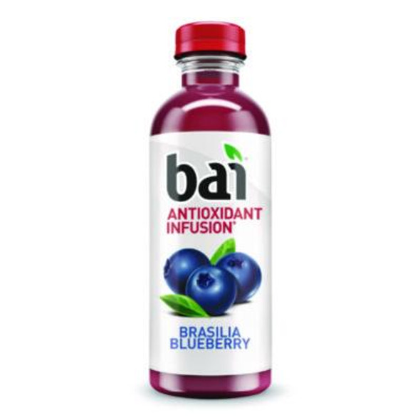 Antioxidant Infused Beverage, Brasilia Blueberry, 18 Oz Bottle, 12/Carton