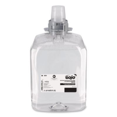E2 Foam Handwash With Bak, Fragrance Free, 2,000 Ml Refill Bottle, 2/Carton