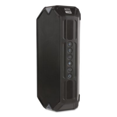 Hydraboom Bluetooth Speaker, Bluetooth/Lightening/Micro Usb/Qi/Usb-A/Usb-C, Black