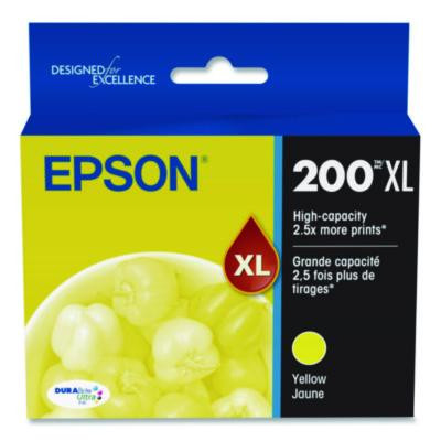T200Xl420S (200Xl) Durabrite Ultrra High-Yield Ink, Yellow