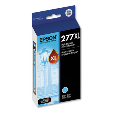 T277Xl520-S (277Xl) Claria High-Yield Ink, 740 Page-Yield, Light Cyan