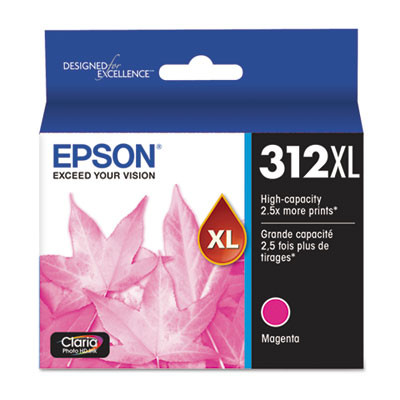 T312Xl320-S (312Xl) Claria High-Yield Ink, 830 Page-Yield, Magenta