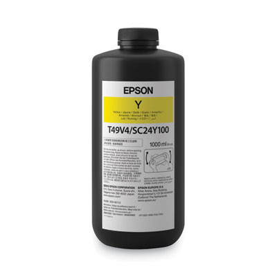 T49v410 (t49v) Ultrachrome Uv Ink, 1,000 Ml, Yellow