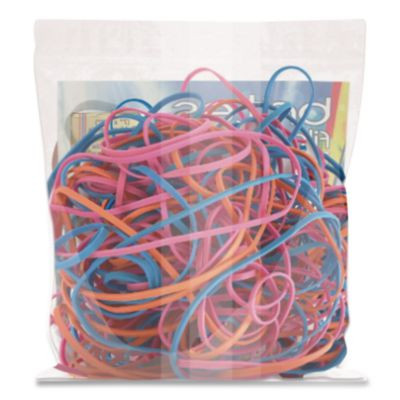 Reusable Solutions File Bands, Size 117B, Assorted Colors, 50/Pack