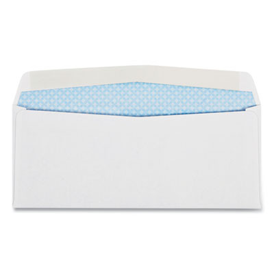 Double Window Security-Tinted Check Envelope, #8 5/8, Commercial Flap, Gummed Closure, 3.63 X 8.63, White, 550/Box