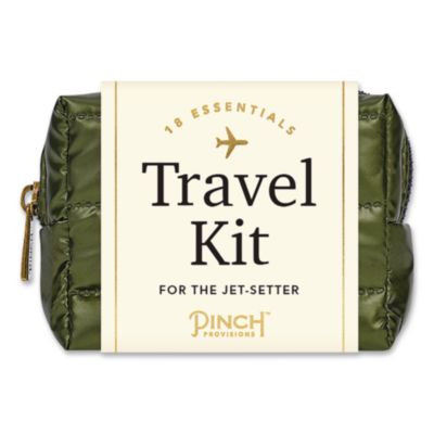Travel Comfort Set, 18 Pieces, Green