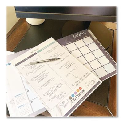 Premium Legal To-Do/Appointment List Pads, List Format, (30) Light Blue/Dark Blue/White Marble 8.5 x 11 Sheets, 2/Pack