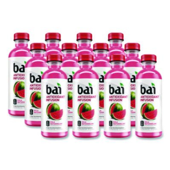 Antioxidant Infused Beverage, Kula Watermelon 18 Oz Bottle, 12/Carton