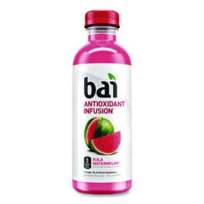 Antioxidant Infused Beverage, Kula Watermelon 18 Oz Bottle, 12/Carton