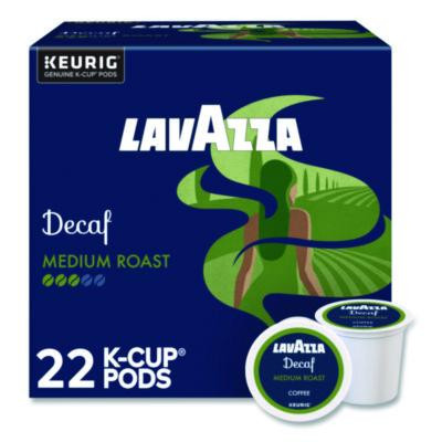 Lavazza Classico Coffee K-Cups, Decaf, 0.41 Oz, 22/Box