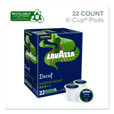 Lavazza Classico Coffee K-Cups, Decaf, 0.41 Oz, 22/Box