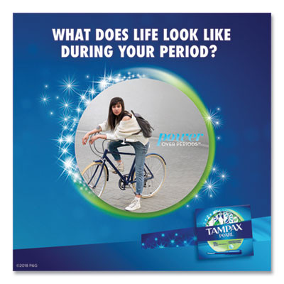 Pearl Tampons, Super Absorbency, 18/Box