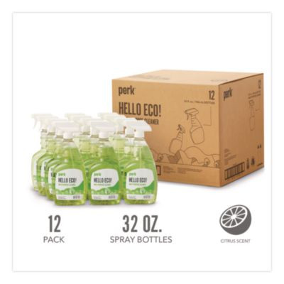 Hello Eco Multi-Purpose Cleaner, 32 Oz Spray Bottle, 12/Carton