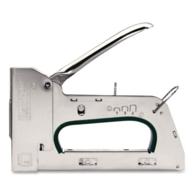 Pro R34E Heavy-Duty Staple Gun, 1/4" To 9/16" Flatwire Staples