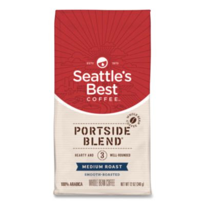 Level 3 Whole Bean Coffee, 12 Oz Pack, 6/Carton