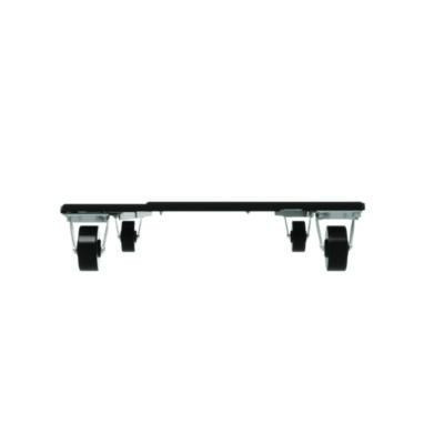 File Cabinet Dolly, 1,000 Lb Capacity, 42 x 24 x 4, Black