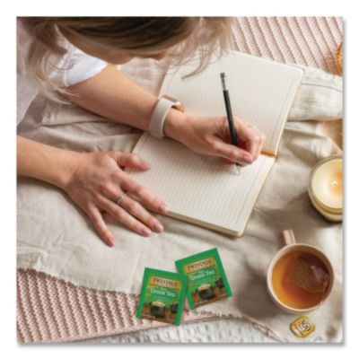 Tea Bags, Green, 1.76 Oz Filterbag, 25/Box