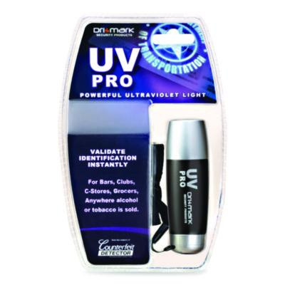 Uv Pro Ultraviolet Counterfeit Detector For Usd And Most International Currencies, Black/Silver
