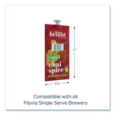 Tea Freshpack Pods, Chai Spice, 0.09 Oz, 100/Carton