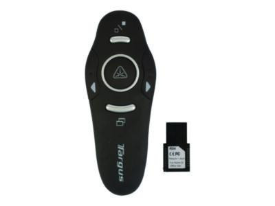 Wireless Usb Presenter With Laser Pointer, Class 2, 50 Ft Range, Black