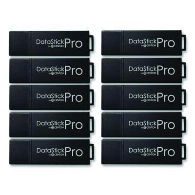 Datastick Pro Usb 3.2 Type A Flash Drive, 64 Gb, Black, 10/Pack
