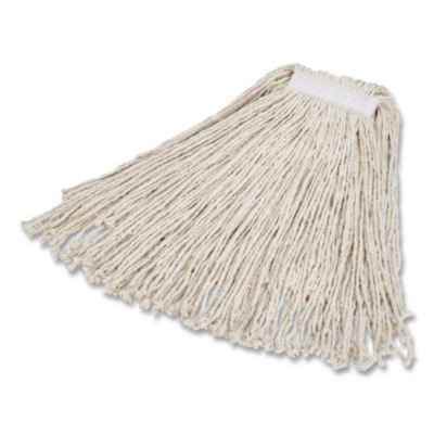 Value Pro Mop Head, Cotton, Large, White