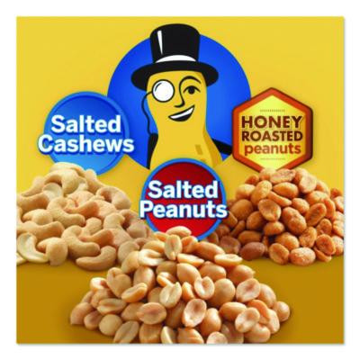 Salted Nuts Variety Pack, Assorted Flavors, 1.5 Oz/1.75 Oz Packs, 24/Carton
