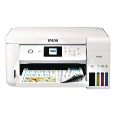 Ecotank Et-2760 All-In-One Cartridge-Free Supertank Printer, Copy/Print/Scan