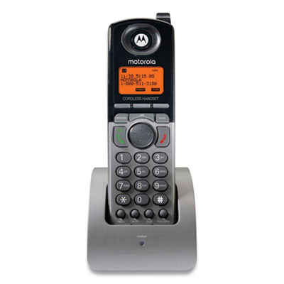 Ml1200 Cordless Accessory Handset, Black/Silver