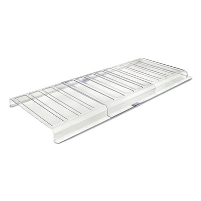 Under Furniture Air Deflector, 11 x 20 x 1.25, Clear