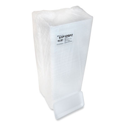 Supermarket Tray, #25Pz, 15 x 8 x 1.25, White, Foam, 200/Carton