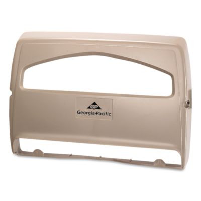 Safe-T-Gard Toilet Seat Cover Dispenser, 16.38 x 2.5 x 11.75, Gray, 10/Carton