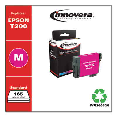 Remanufactured Magenta Ink, Replacement For T200 (T200320), 165 Page-Yield