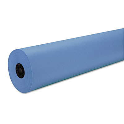 Decorol Flame Retardant Art Rolls, 40 Lb Cover Weight, 36" x 1000 Ft, Sapphire Blue