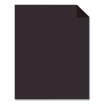 Creative Collection Premium Cardstock, 65 Lb Cover Weight, 8.5 x 11, Black, 50/Pack