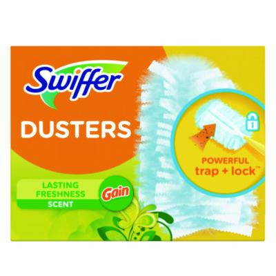 Dusters Refill, Dust Lock Fiber, Gain Original Scent, Blue, 18/Pack