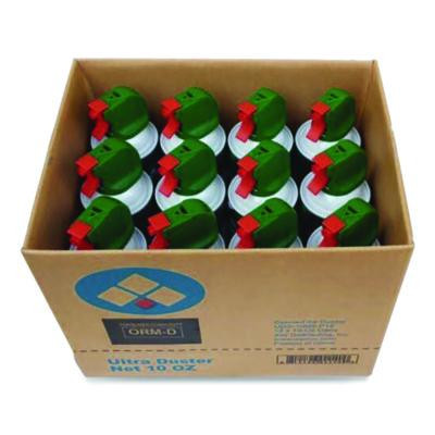 Industrial Strength Compressed Air Duster Cleaner, 10 Oz Can, 12/Carton