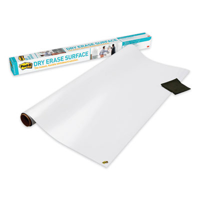 Dry Erase Surface, Laminate Film, 48" x 7 Mil x 36", White