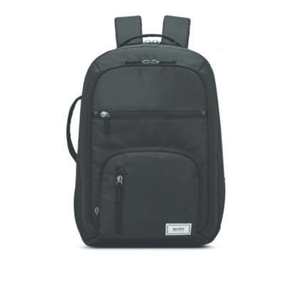 Grand Travel Recycled Tsa Backpack, Fits Devices Up To 17.3", 12.25 x 6.5 x 18.63, Dark Gray