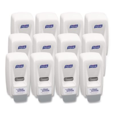 Bag-In-Box Hand Sanitizer Dispenser, 800 Ml, 5.63 x 5.13 x 5.13, White, 12/Carton