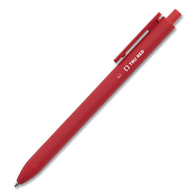 Quick Dry Gel Pen, Retractable, Medium 0.7 Mm, Assorted Ink And Barrel Colors, 5/Pack