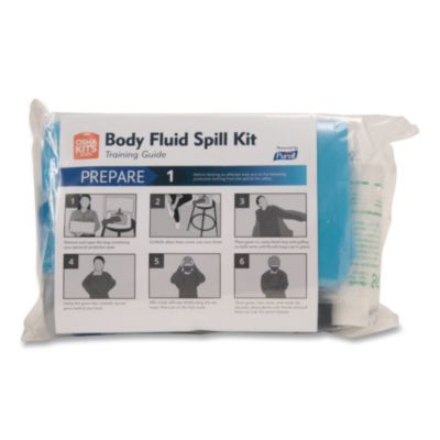 Body Fluid Spill Kit Refill, 16 Pieces
