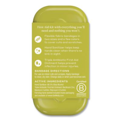 Quick Fix Kit, 24 Pieces, Tin Case