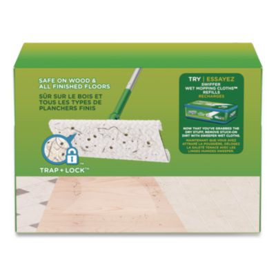 Dry Refill Cloths, 1-Ply, 10.4" x 8", White, 52/Pack