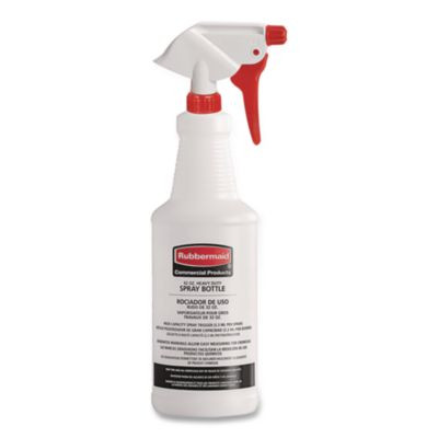 Executive Series Heavy-Duty Spray Bottle, 32 Oz, White