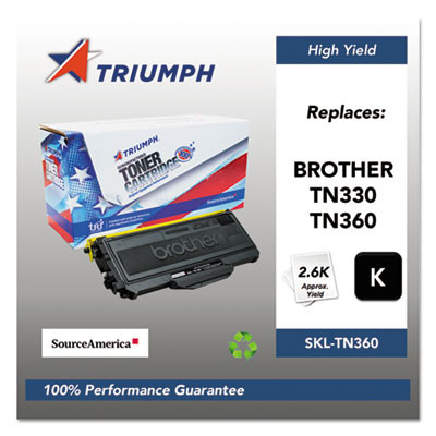 751000Nsh0953 Remanufactured Tn360 High-Yield Toner, 2,600 Page-Yield, Black