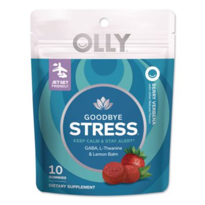 Goodbye Stress Gummy, Berry Verbena, 10/Pack