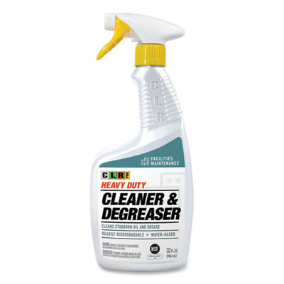 Heavy Duty Cleaner And Degreaser, 32 Oz Spray Bottle, 6/Carton