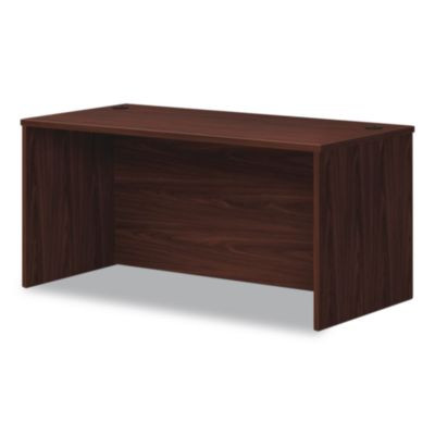 Foundation Desk Shell, 60w x 30d x 29h, Mahogany