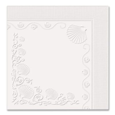 Everyday Dinner Napkins, 2-Ply,12.75 x 13, White, 300/Pack